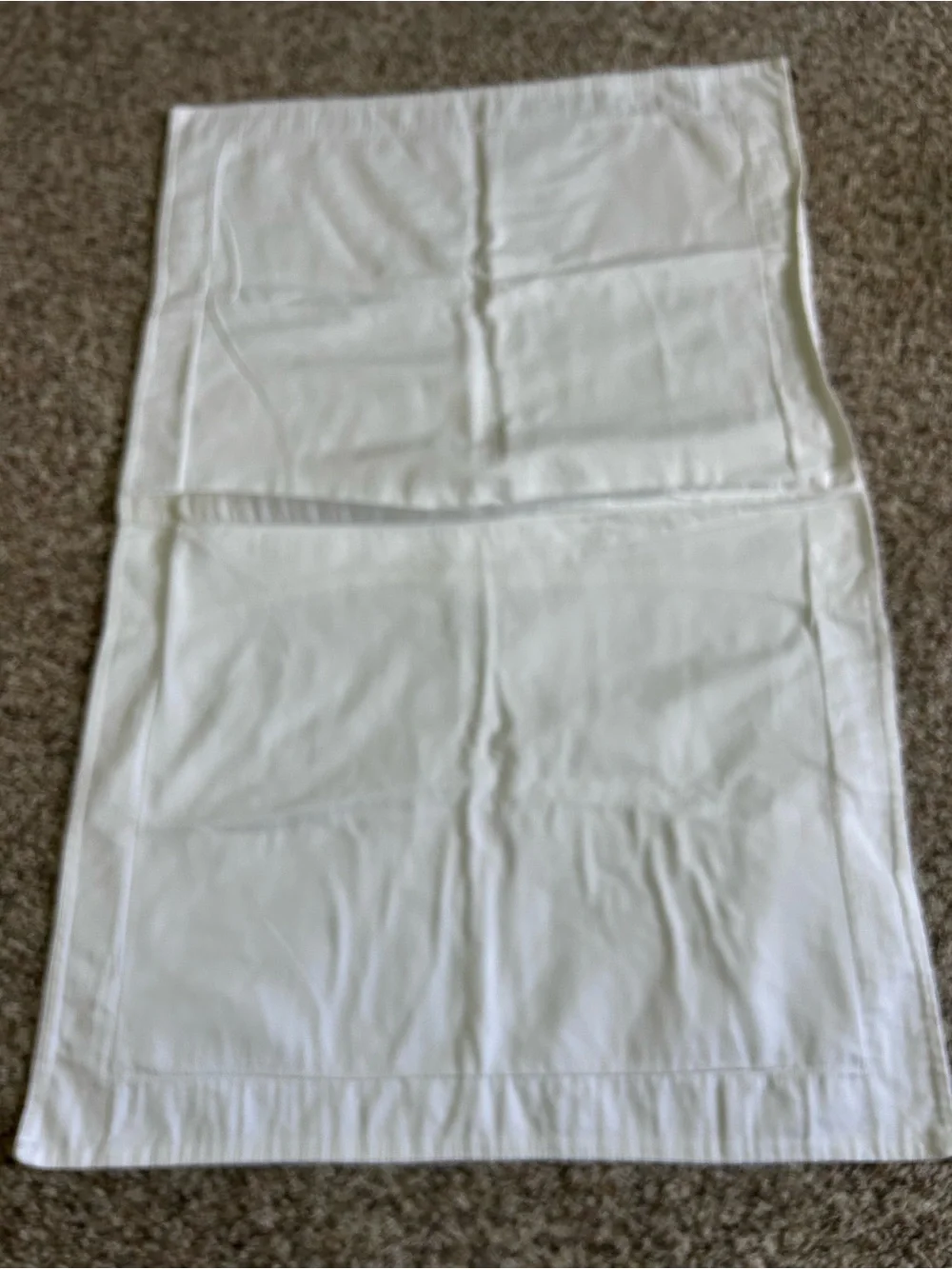 Restoration Hardware White 100% Cotton Waffle Weave Pillow Sham 23” x 36”